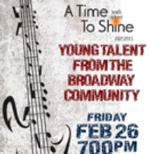 A TIME TO SHINE Youth Cabaret Set for Stage 72 This Today