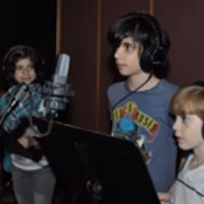 Exclusive Photo Coverage: FUN HOME Company Lays Down Their Track for Carols For A Cure