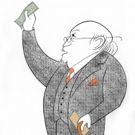 BWW Exclusive: Ken Fallin Draws the Stage - Danny DeVito Makes a Deal in THE PRICE