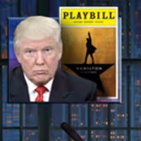 VIDEO: Seth Meyers Takes a Closer Look at Trump's Feud with HAMILTON Video
