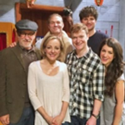 Photo Flash: Legendary Filmmaker Steven Spielberg Visits Broadway&#039;s HAND TO GOD