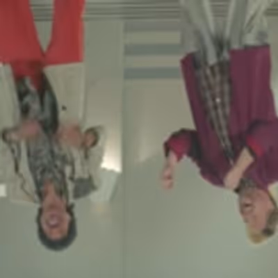 VIDEO: James Corden Gets Stuck On the Ceiling in Classic Lionel Richie Music Video