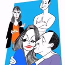 BWW Exclusive: Ken Fallin Draws the Stage - CLEVER LITTLE LIES