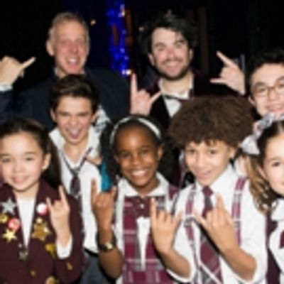 Photo Flash: Mike White Rocks Out at SCHOOL OF ROCK!