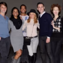 Photo Coverage: Candace Cameron Bure Visits AN AMERICAN IN PARIS
