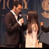 TV: Julia Udine and Jordan Donica Sing a PHANTOM Classic at Stars in the Alley! Video