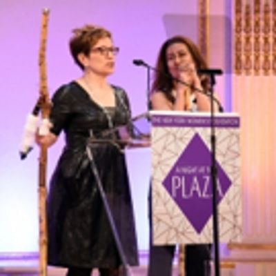 Photo Flash: NYWF Gala Honors FUN HOME&#039;s Lisa Kron and Jeanine Tesori