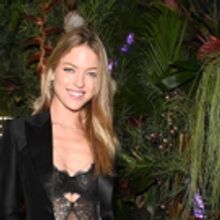 Photo Flash: Victoria's Secret Angel Martha Hunt Recreates Bianca Jagger's Famous Stu