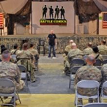Don Barnhart's Battle Comics Kicks Off 2017 World Tour Entertaining The Troops Overse