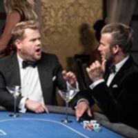 VIDEO: James Corden & David Beckham Compete to Be the Next James Bond Video