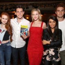 Photo Coverage: Cast of Teen Drama RIVERDALE Visits Broadway's BANDSTAND