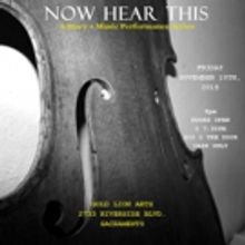 'NOW HEAR THIS' Story & Music Series to Continue 11/20 with Hempel, Shapiro and Addon