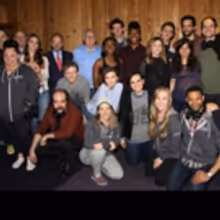 FREEZE FRAME: In the Recording Studio with the Cast of WAITRESS!