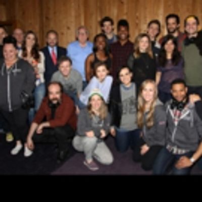 FREEZE FRAME: In the Recording Studio with the Cast of WAITRESS!