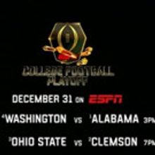ESPN to Exclusively Televise College Football Playoff, Today