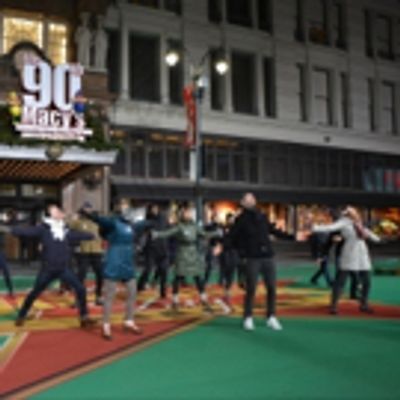 Photo Coverage: Casts of HOLIDAY INN, PARAMOUR &amp; More Rehearse for the Macy's Thanksgiving Day Parade!