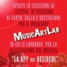 Lavoraconarte2.15: ISCRIZIONI APERTE PER IL WORKSHOP GRATUITO DI MUSICAL