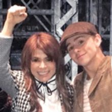 Photo Flash: Paula Abdul Swings by NEWSIES on Tour
