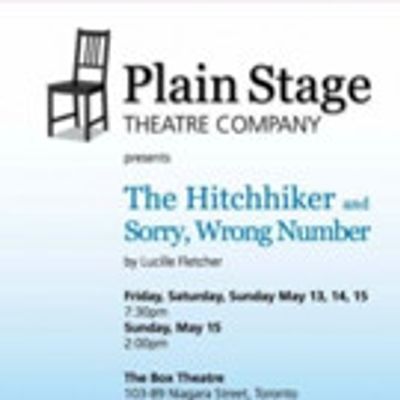 Plain Stage Theatre Company to Present THE HITCHHIKER and SORRY, WRONG NUMBER Next Weekend