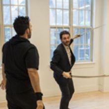 Photo Flash: In Rehearsal For Waterwell's HAMLET Starring Arian Moayed, Sherie Rene S