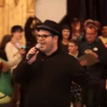 VIDEO: Josh Gad Surprises Guests at 'Be Our Guest' Restaurant at Magic Kingdom