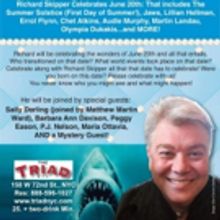 RICHARD SKIPPER CELEBRATES Set for The Triad Theatre, 6/20