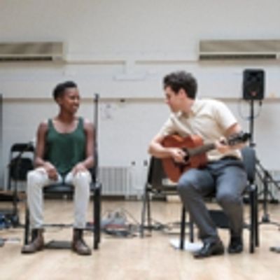 Photo Flash: Inside Rehearsal with Charlie Fink and Jade Anouka for COVER MY TRACKS at The Old Vic
