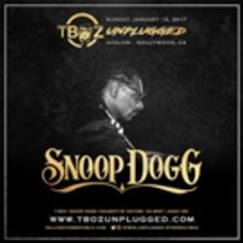 Snoop Dogg to Perform at T-Boz Unplugged at Avalon Hollywood On MLK Weekend