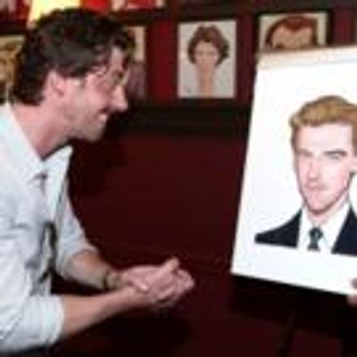 Photo Coverage: Two-Time Tony Winner Christian Borle Honored with Sardi&#039;s Portrait!