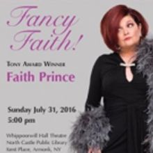 Faith Prince of FANCY FAITH at Hudson Stage Company