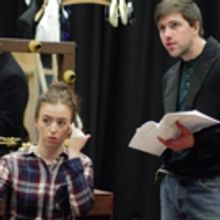 Photo Flash: Go Inside Rehearsals for THE DOPPEL GANG at Tristan Bates Theatre