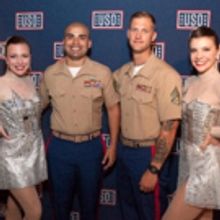 Photo Flash: Radio City Rockettes Join Forces with the USO for Fleet Week and More
