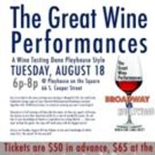 The Great Wine Performances at Playhouse on the Square Set for Today