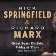Rick Springfield & Richard Marx Coming to DPAC This Winter