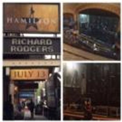 Photo Flash: HAMILTON Loads in at the Richard Rodgers Theatre