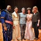 Photo Flash: Jeremy Jordan & Ashley Spencer Visit ALADDIN on Broadway