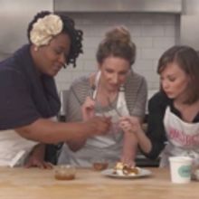 WAITRESS Cast Gets Ready for the Holidays with Help from Sara Lee!