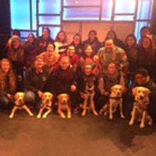 Photo Flash: Rutgers University Seeing Eye Puppy Training Club Visits A DOG STORY…