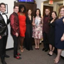 Photo Coverage: A Backstage Visit with Laura Osnes, Lindsay Mendez & more at 75…
