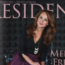 Photo Flash: Melissa Errico Featured on January Cover of Resident Magazine