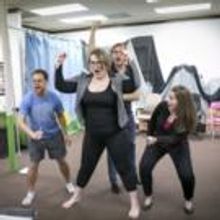 Photo Flash: First Look at Neala Barron, Matt Frye & More in Rehearsal for Brown Pape