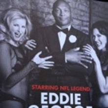 Up on the Marquee: Eddie George Gets a Times Square Billboard for His CHICAGO Debut!