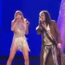 VIDEO: Taylor Swift Sings 'I Don't Want to Miss a Thing' with Steven Tyler on Tour