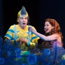 Adam Garst as Flounder in Theatre Under the Stars' THE LITTLE MERMAID