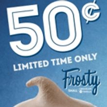 Wendy's Frosty Fans Can Beat the Heat with 50 Cent Frosty Treats