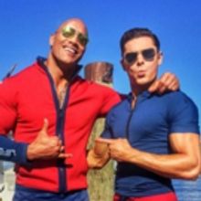 Photo: First Look - Zac Efron & Dwayne 'The Rock' Johnson Hit the Beach for BAYWATCH…