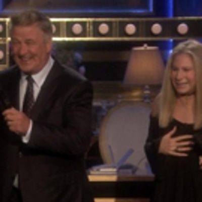 VIDEO: Un-Aired Footage - Barbra Streisand/Alec Baldwin TONIGHT SHOW Duet Goes Off the Rails