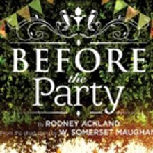Casting Announced for Salisbury Playhouse's BEFORE THE PARTY