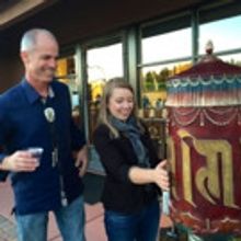 Sherab Khandro Brings Peace to the Goldenstein Gallery