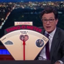VIDEO: Stephen Colbert Breaks Out 'The Thing-O-Meter' to Test Clinton Email Theories